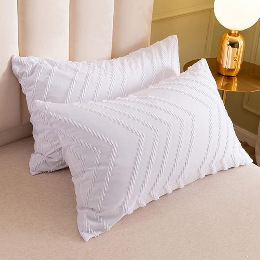 Chevron Microfiber Quilt Cover Set with Pillowcases