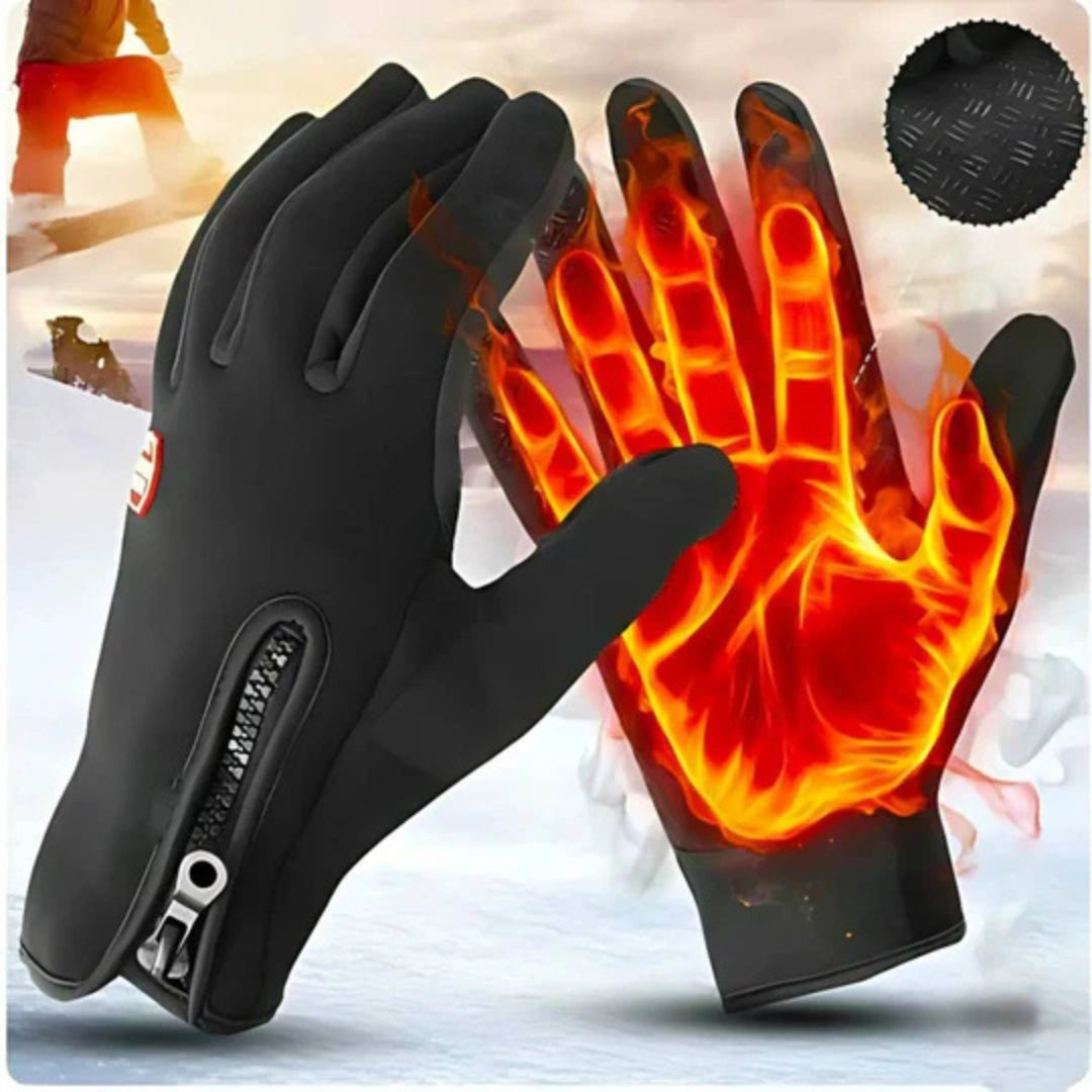 Heated Touchscreen Winter Gloves for Men and Women, Waterproof and Windproof
