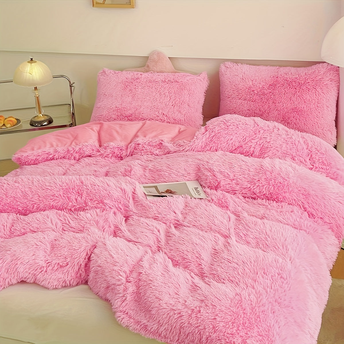 Luxurious Velvet Duvet Cover Set with Pillowcases
