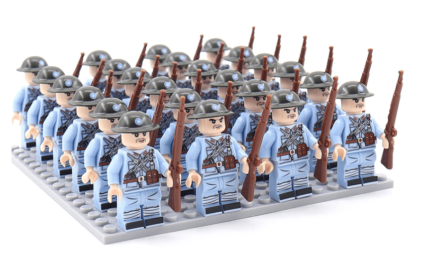 21-Piece International Figure Building Set for Kids and Collectors