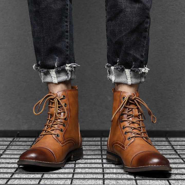 Claude | Authentic Orthopedic Leather Boots