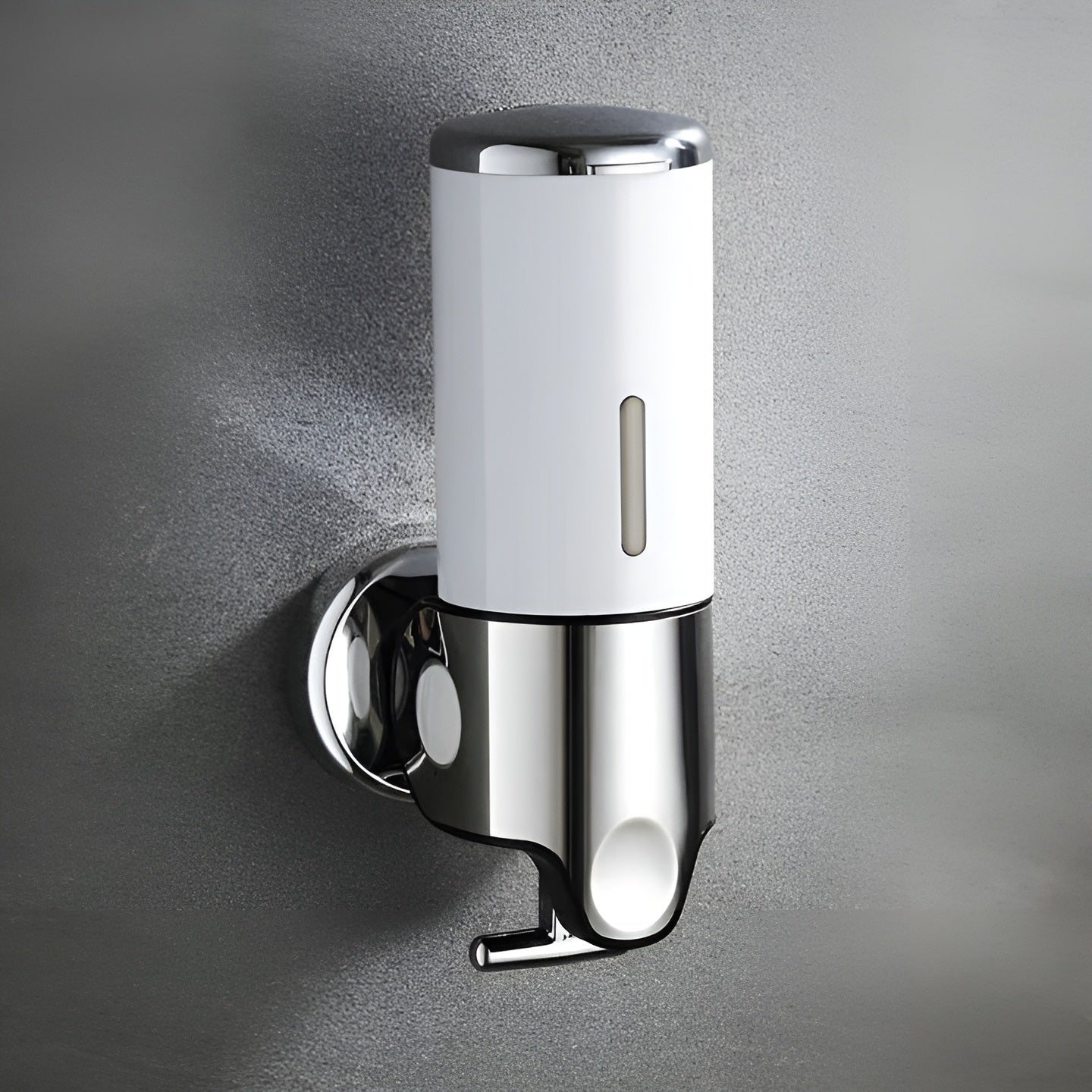 Wall-Mounted Marble Soap Dispenser for Bathroom