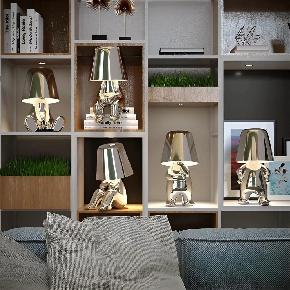 Rechargeable Cordless Touch Control Thinker Lamp