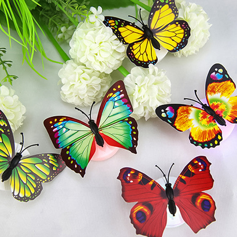 3D LED Butterfly Night Light Decoration