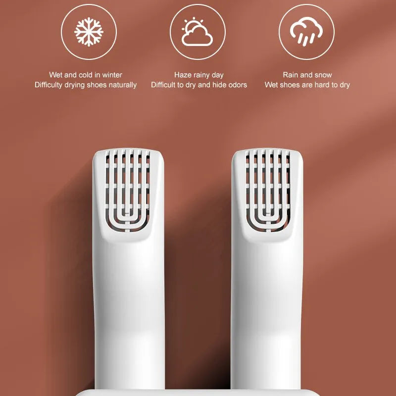 Electric Shoe Dryer and Odor Eliminator for Boots and Gloves