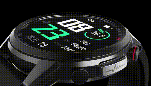 Smart Watch with Blood Glucose Monitoring and Heart Rate Tracking