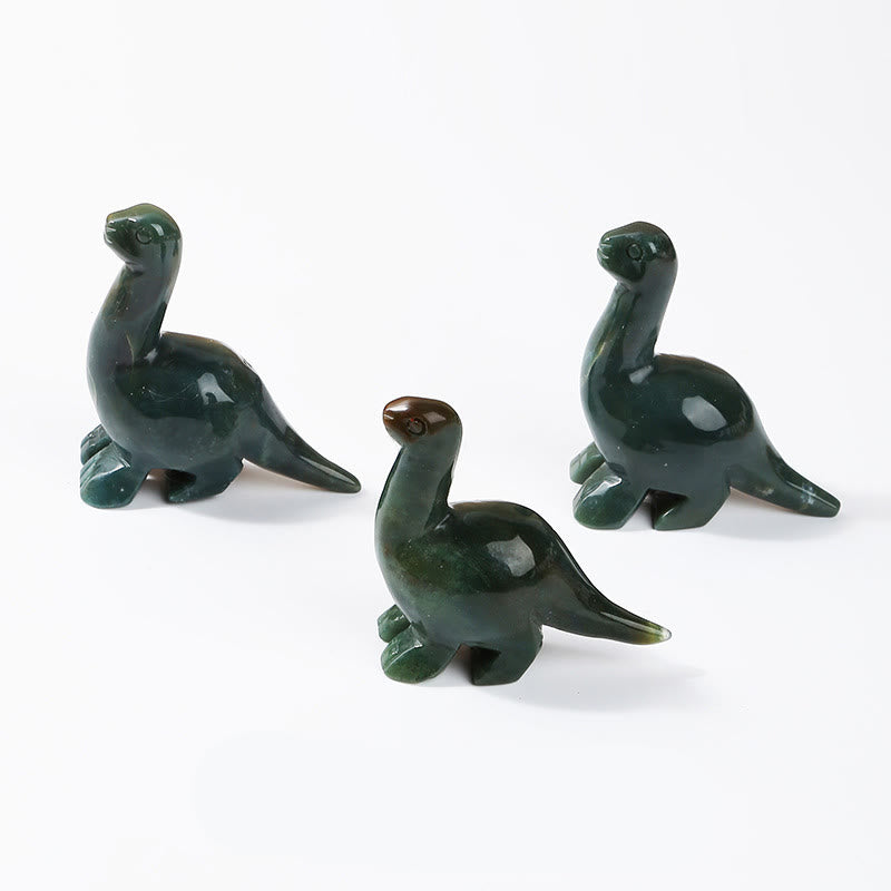 Crystal Dinosaur Gemstone Decor 2.5 Inch Natural Stone Figurine