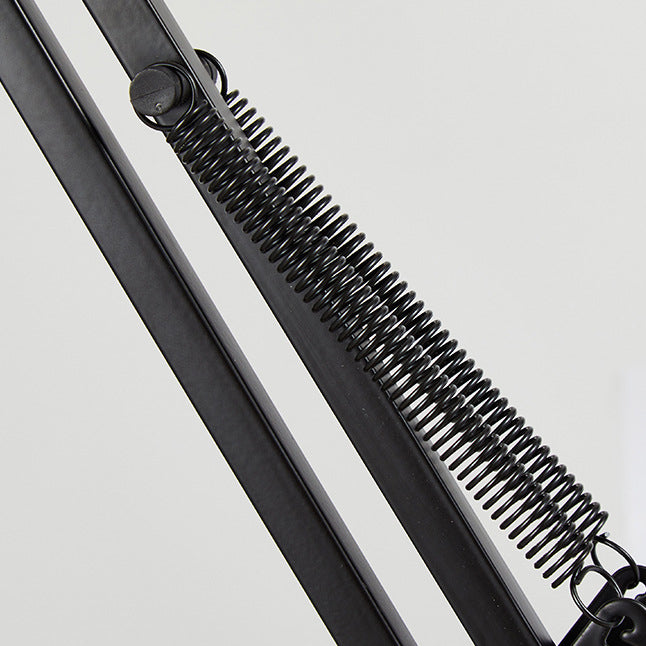 Modern Minimalist Retractable Table Lamp with Clip and Long Arm