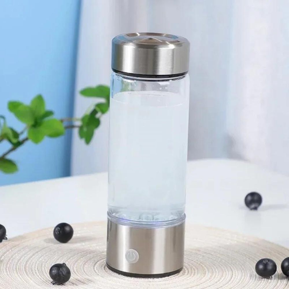 Hydrogen Infused Water Bottle with Self-Cleaning Technology