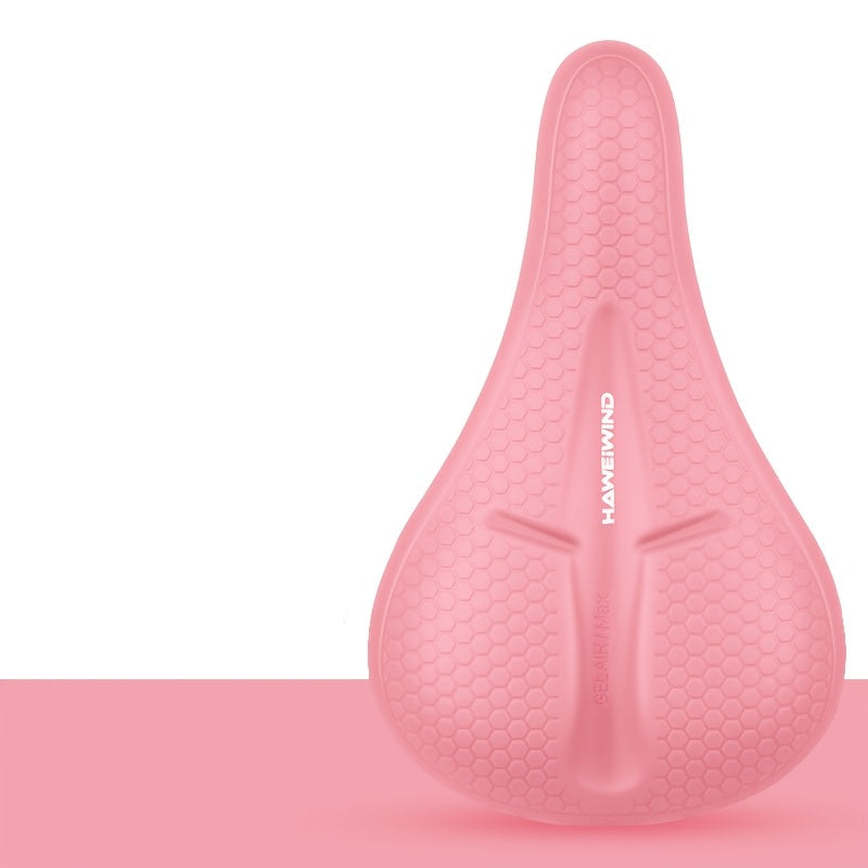 Gel Bike Seat Cover with Non-Slip Honeycomb Design