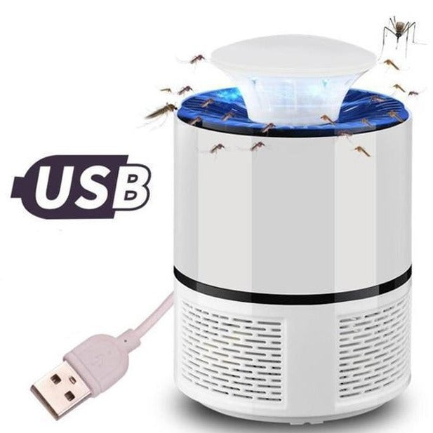 USB Mosquito Trap with LED Bionic Waves and High Suction Power