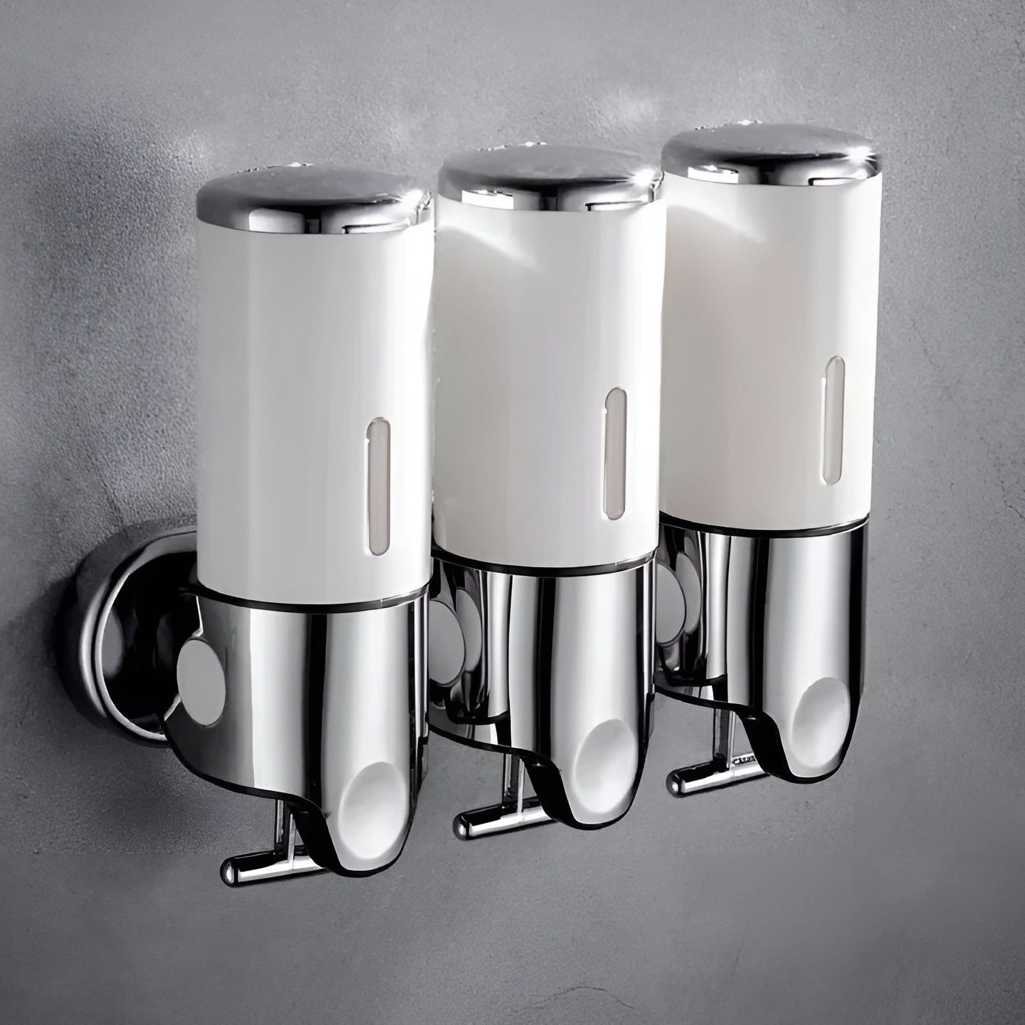 Wall-Mounted Marble Soap Dispenser for Bathroom