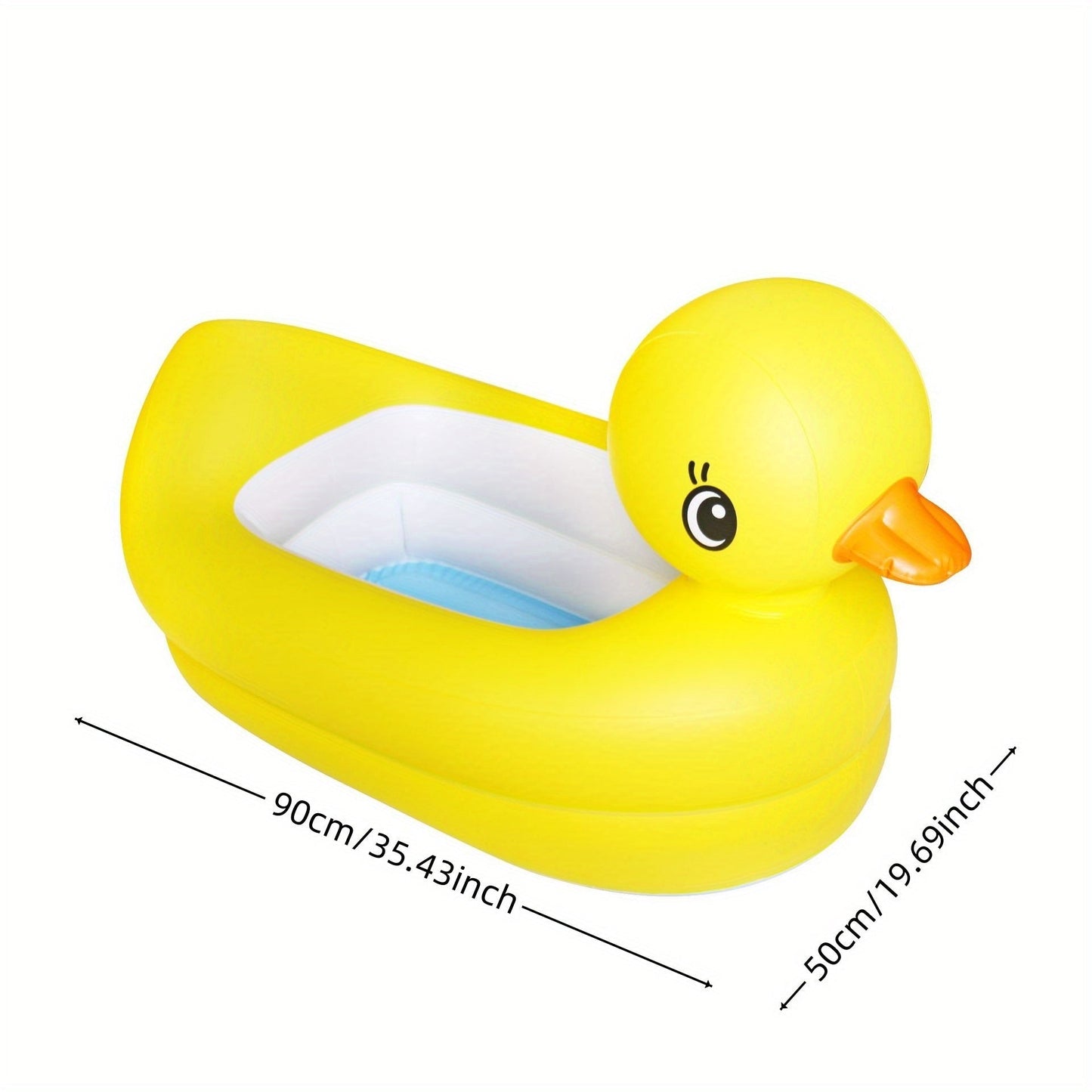 Inflatable Duck Floating Ring for Small Dogs