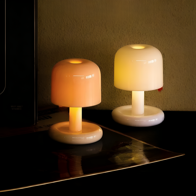 USB Rechargeable Portable Table Lamp with Soft Warm Light