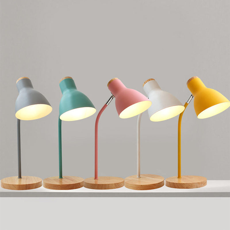 Swivel Table Lamp in Macaron Colors for Kids' Room