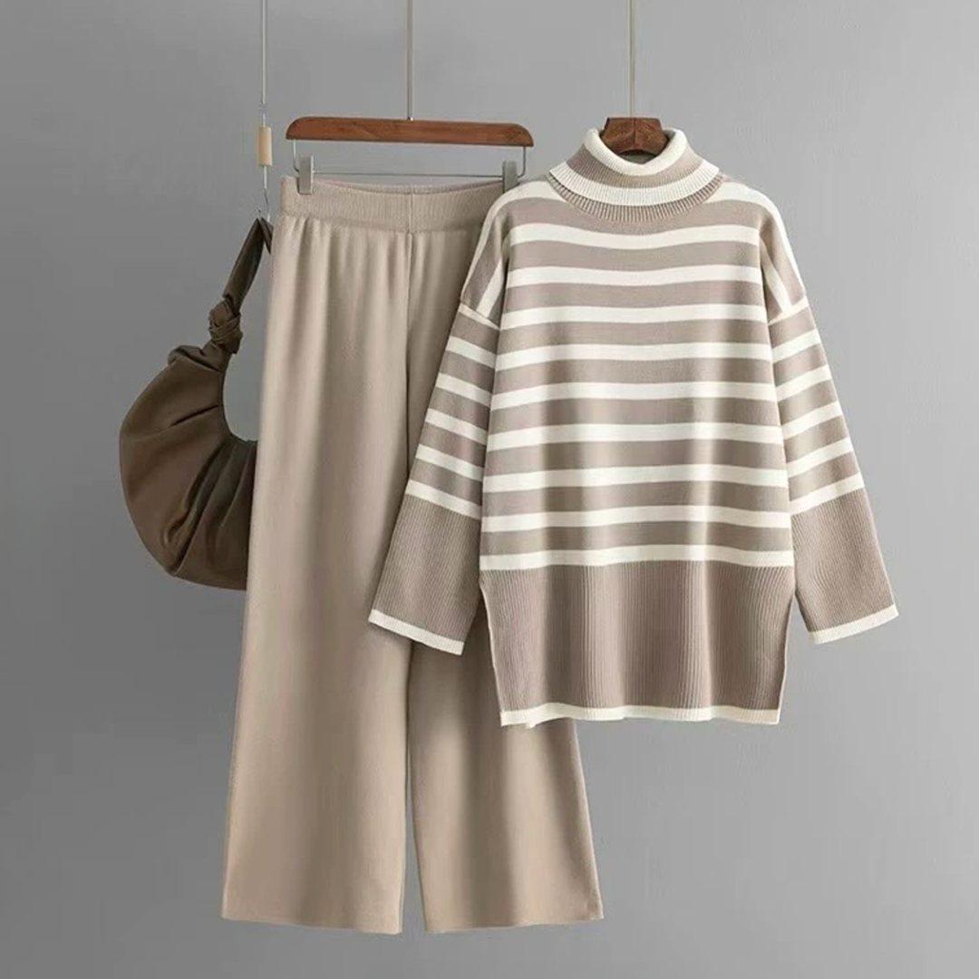 Abby - Classic Striped Set