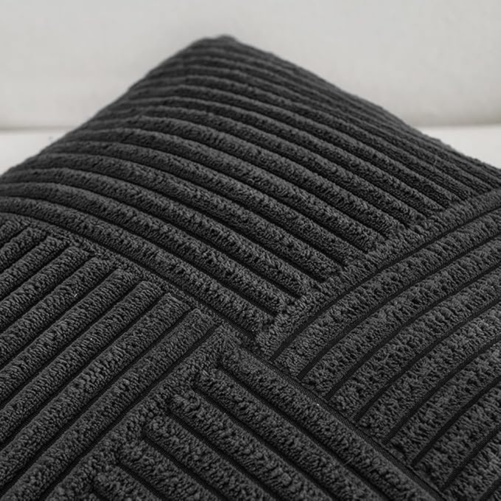 Rustic Soft Corduroy Cushion Cover