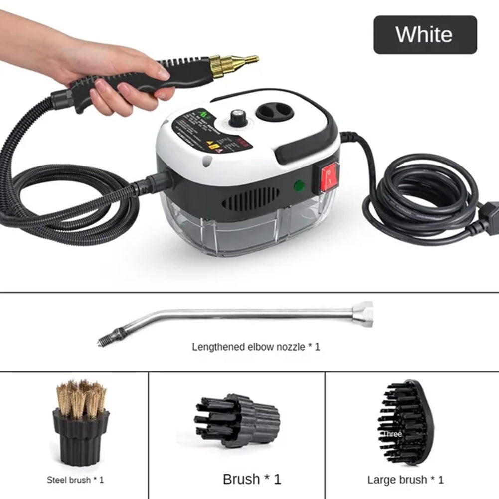 2500W High-Pressure Steam Cleaner with 6 Adjustable Settings