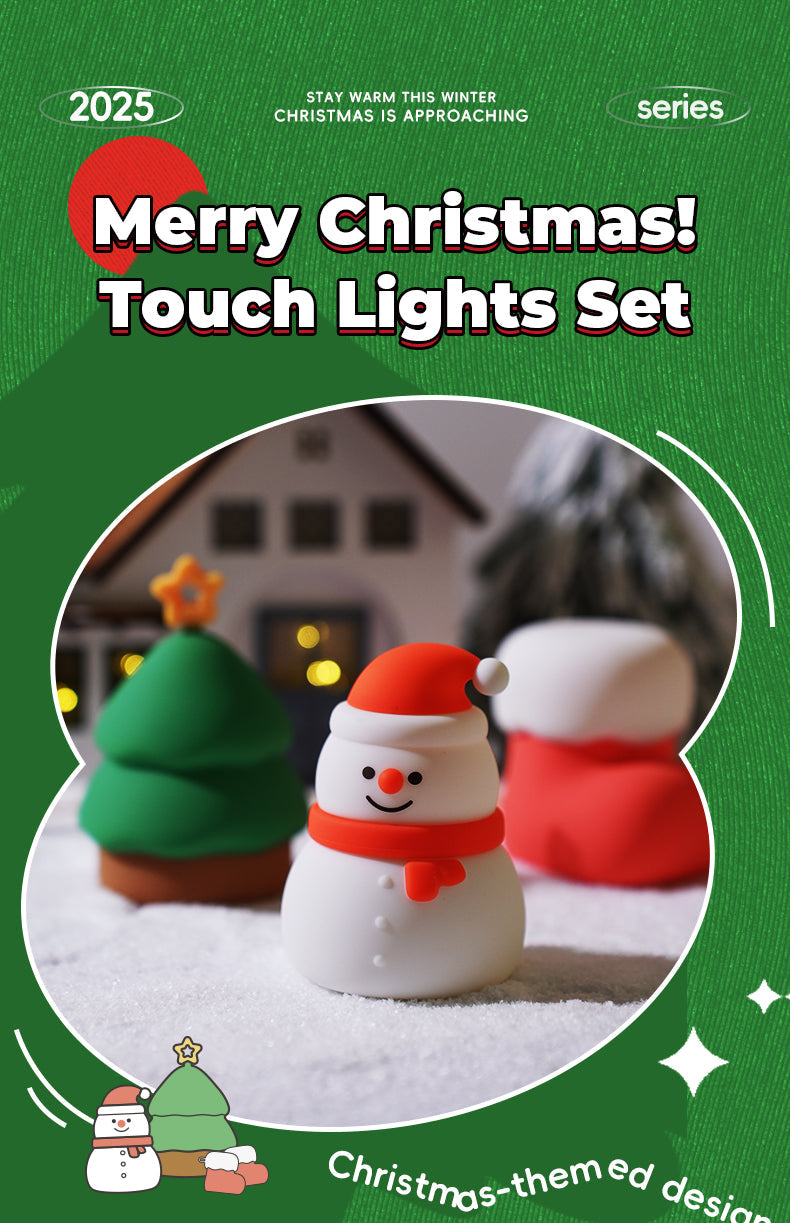 Snowman LED Night Light - Festive Holiday Decor