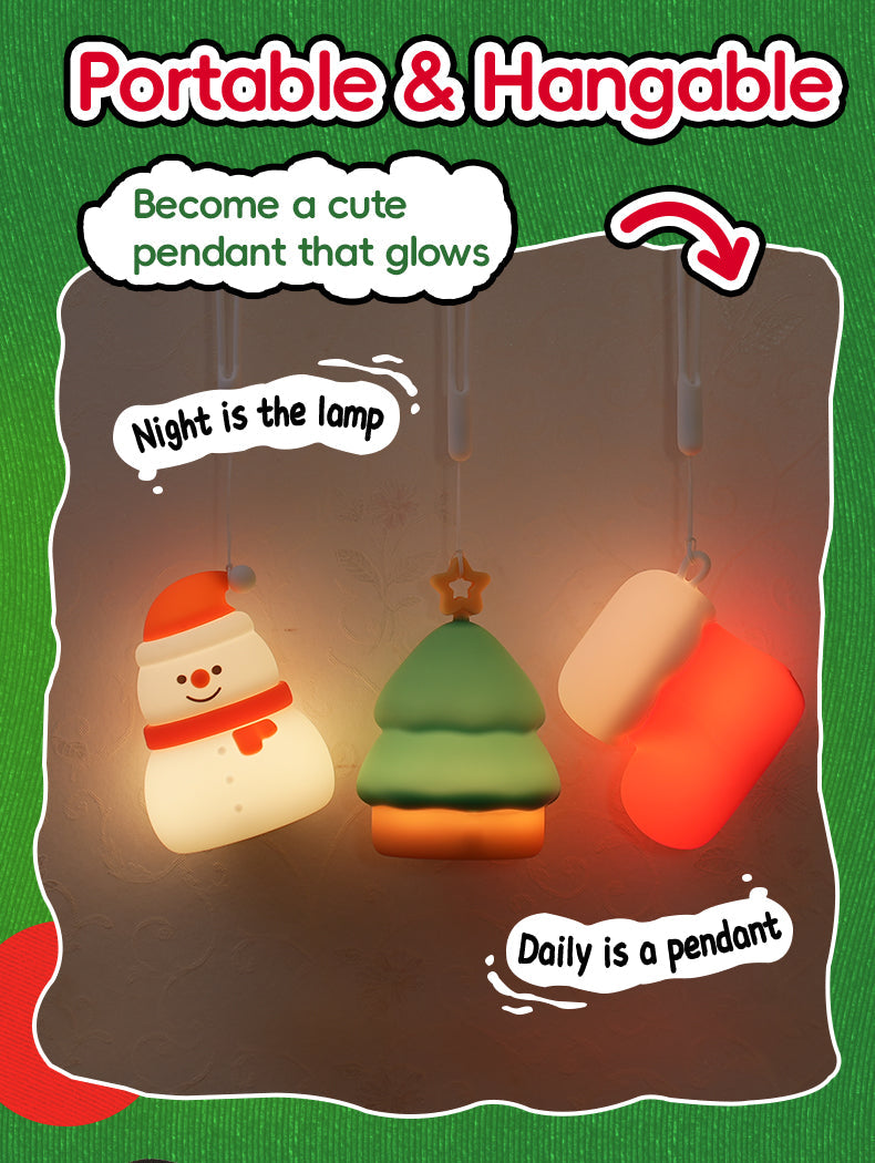 Snowman LED Night Light - Festive Holiday Decor