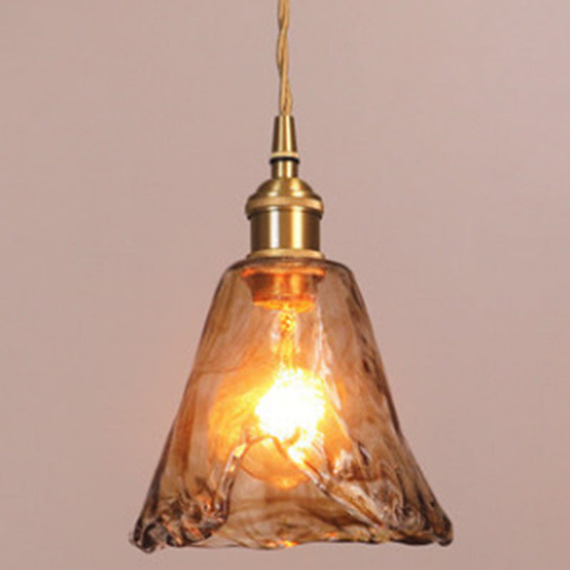Black Oval Crystal Ceiling Light with Industrial Style