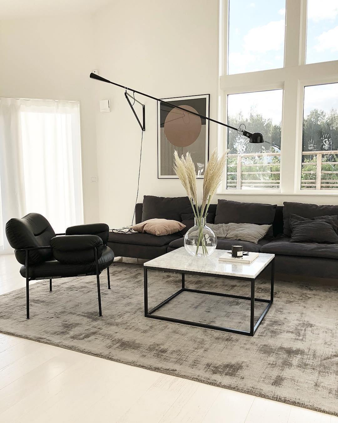Adjustable Industrial Wall Lamp with Metal Shade