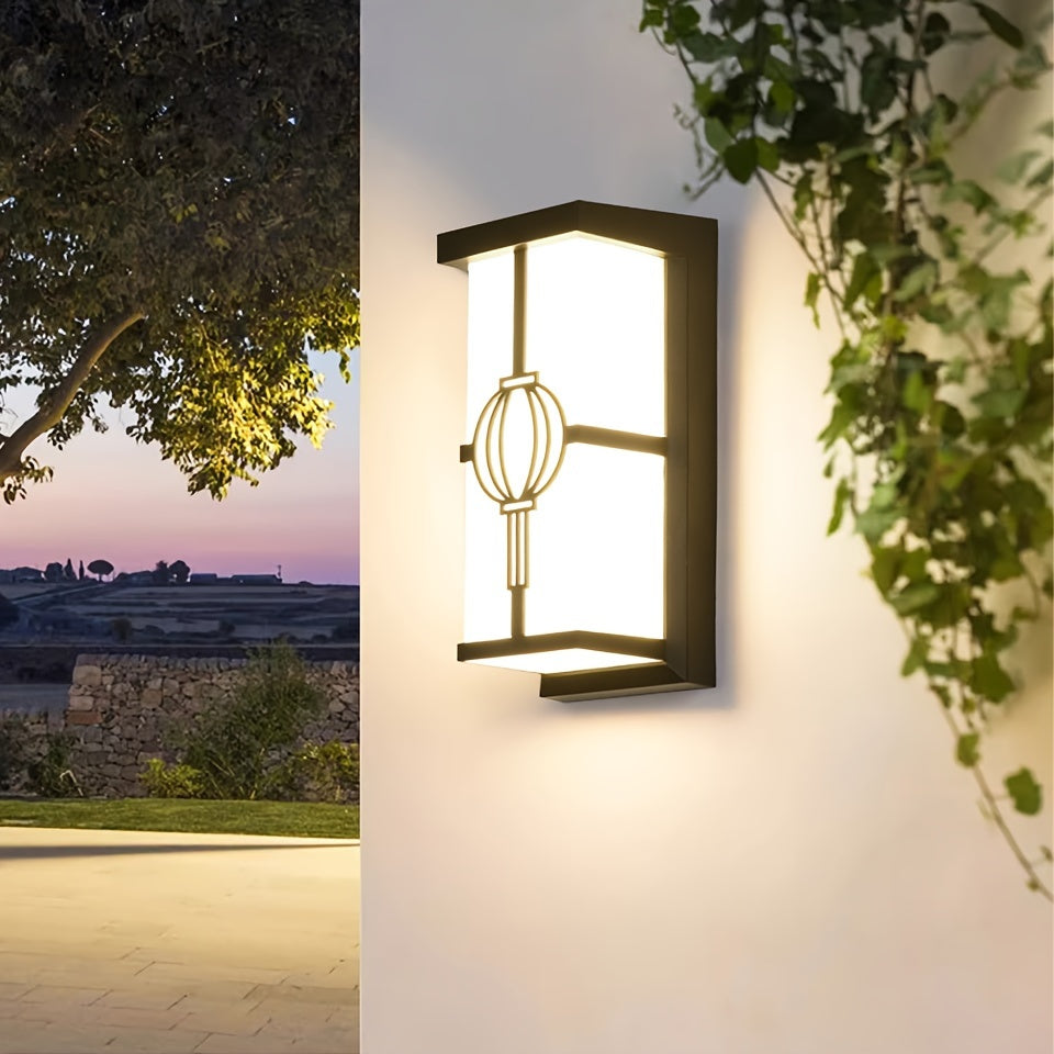 Waterproof LED Outdoor Wall Lamp for Garden and Courtyard