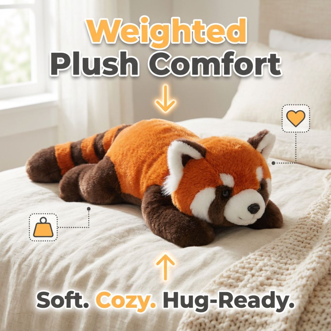 Long Plush Animal Cuddle Toy for Comfort and Relaxation