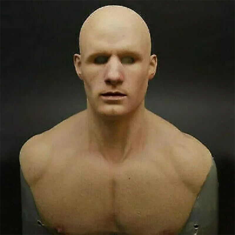 Realistic Full Face Latex Mask for Halloween and Cosplay