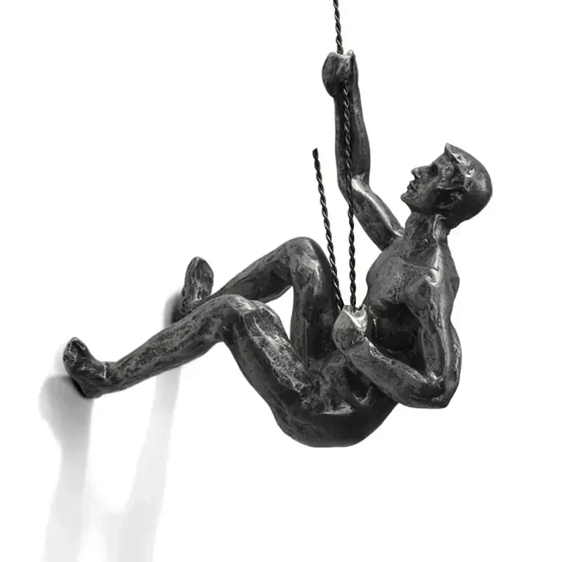 Decorative Climbing Wall Sculptures Set of 3