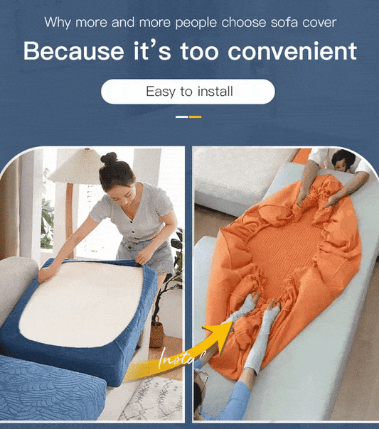 Wear-Resistant Stretch Sofa Cover in Multiple Colors