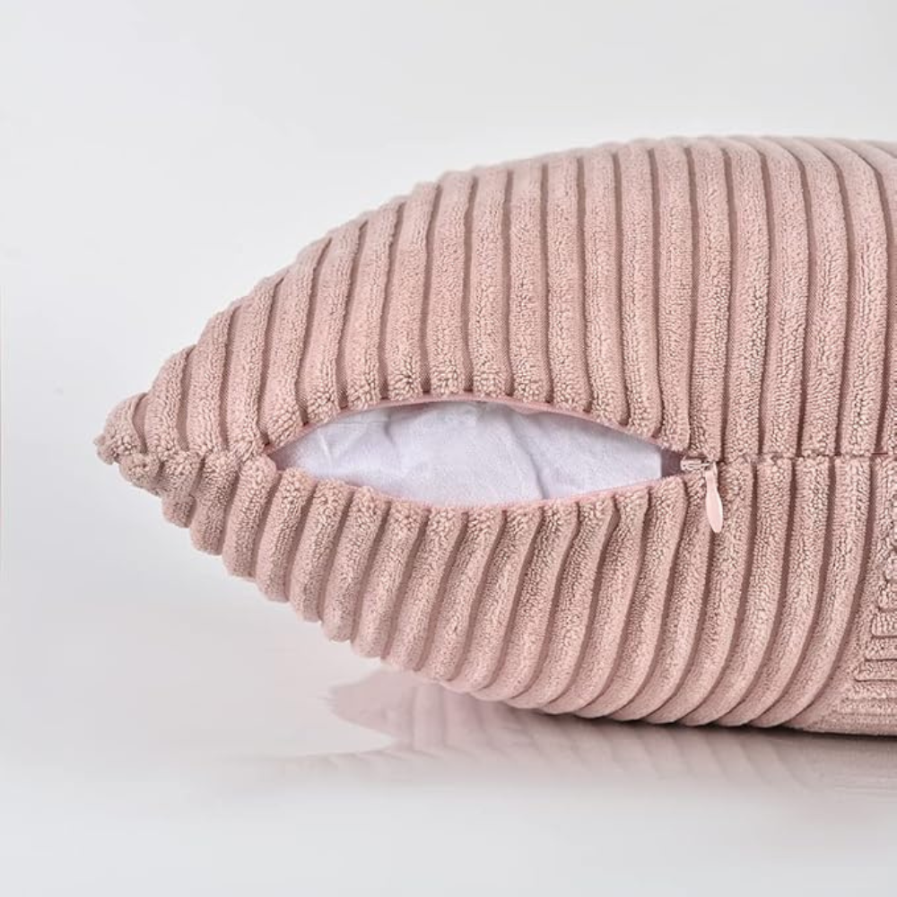 Rustic Soft Corduroy Cushion Cover