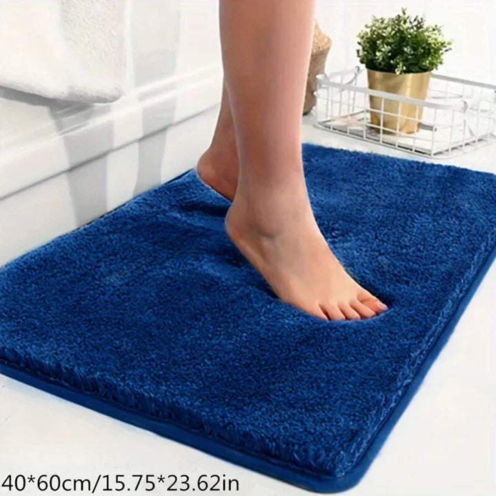 Plush Microfibre Non-Slip Bath Mat