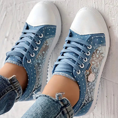 Mielle - Dotted Lace Sneakers