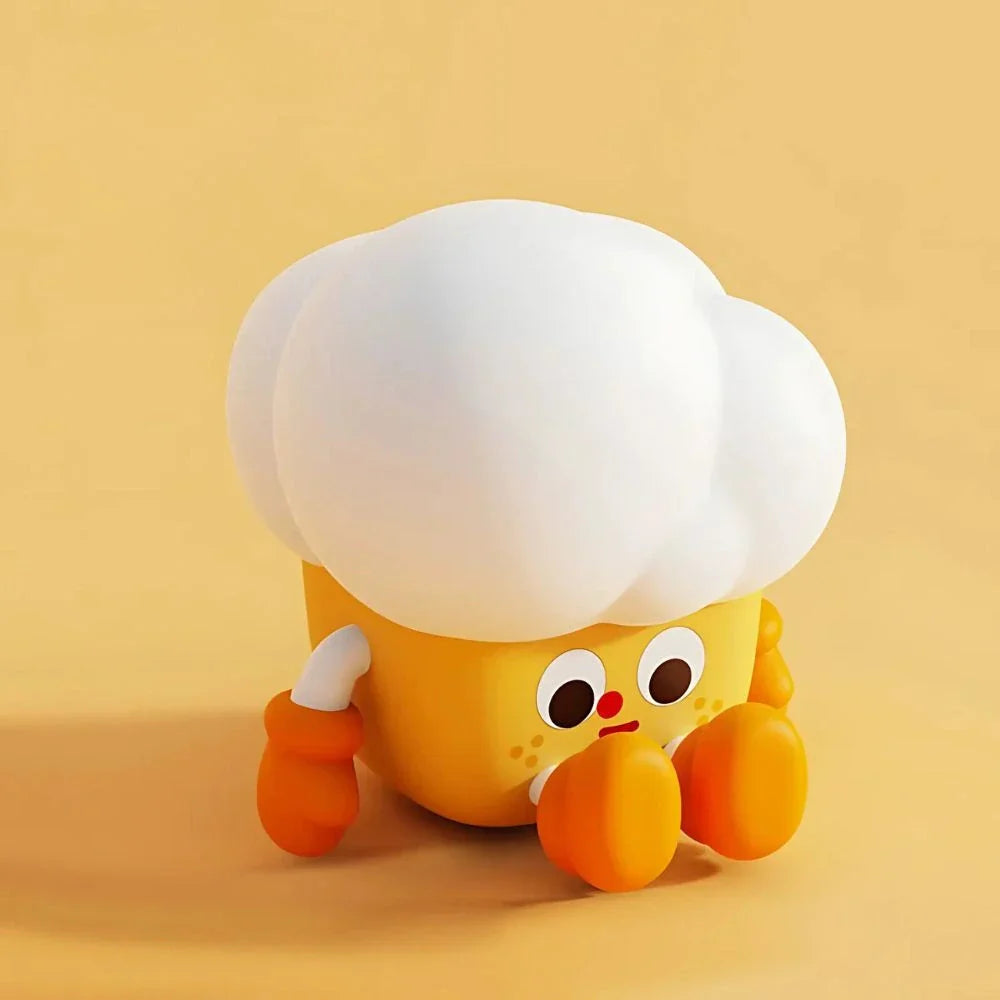 Rechargeable Soft Silicone Animal Night Light with Adjustable Brightness