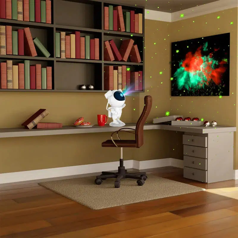 Astronaut Galaxy Projector with Remote Control and Adjustable Angle