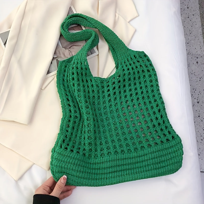 Large Open Mesh Beach Tote Bag for Women