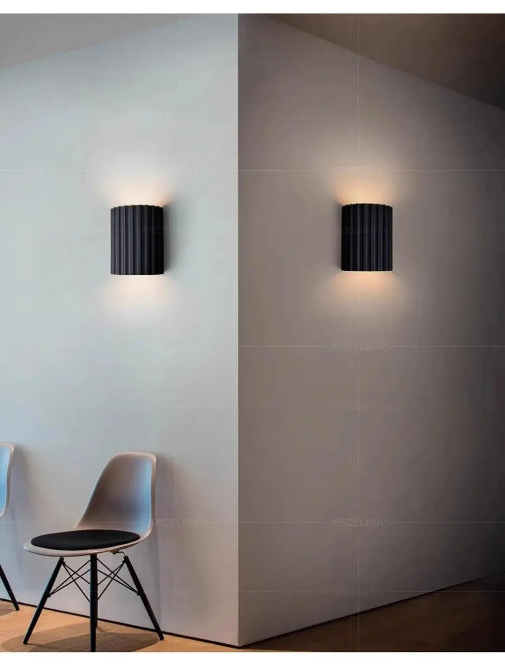 Modern Resin Wall Lamp - Elegant Minimalist Design