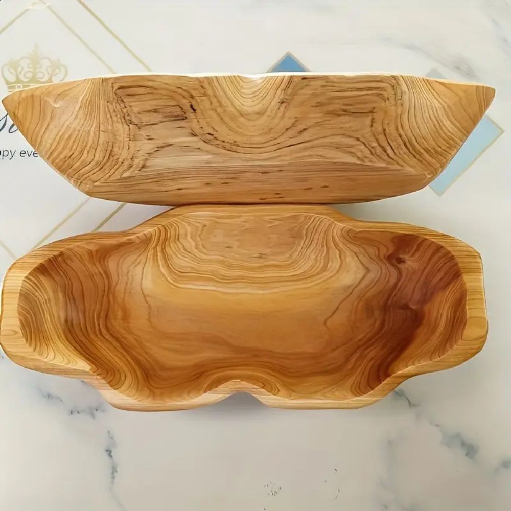 Rustic Mini Arc Wooden Serving Tray