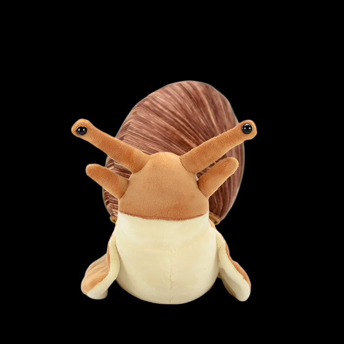 Soft Plush Snail Stuffed Toy for Ages 3+