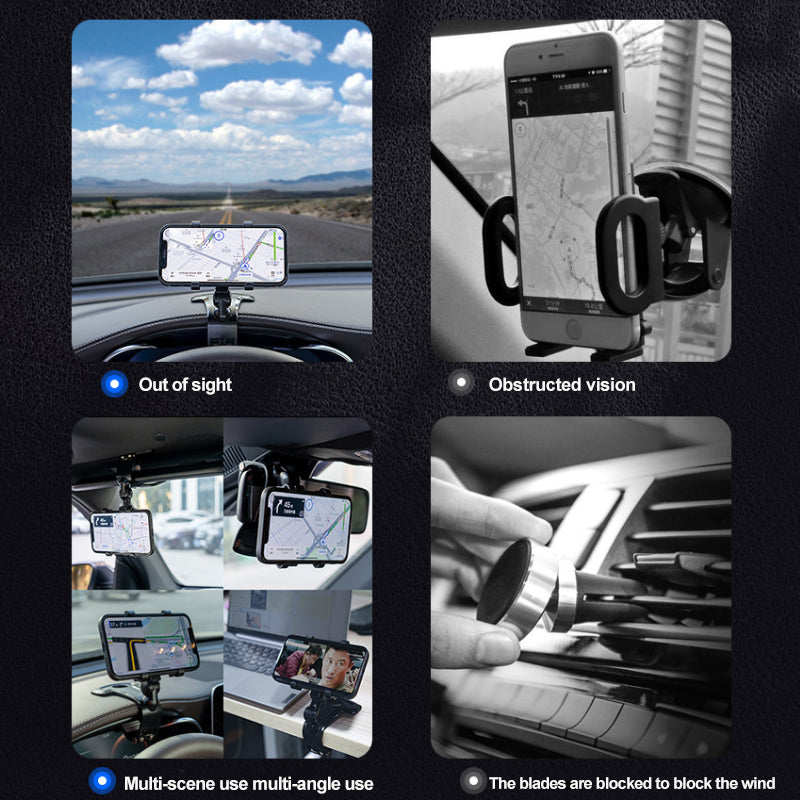 360° Rotating Universal Phone Clip Holder