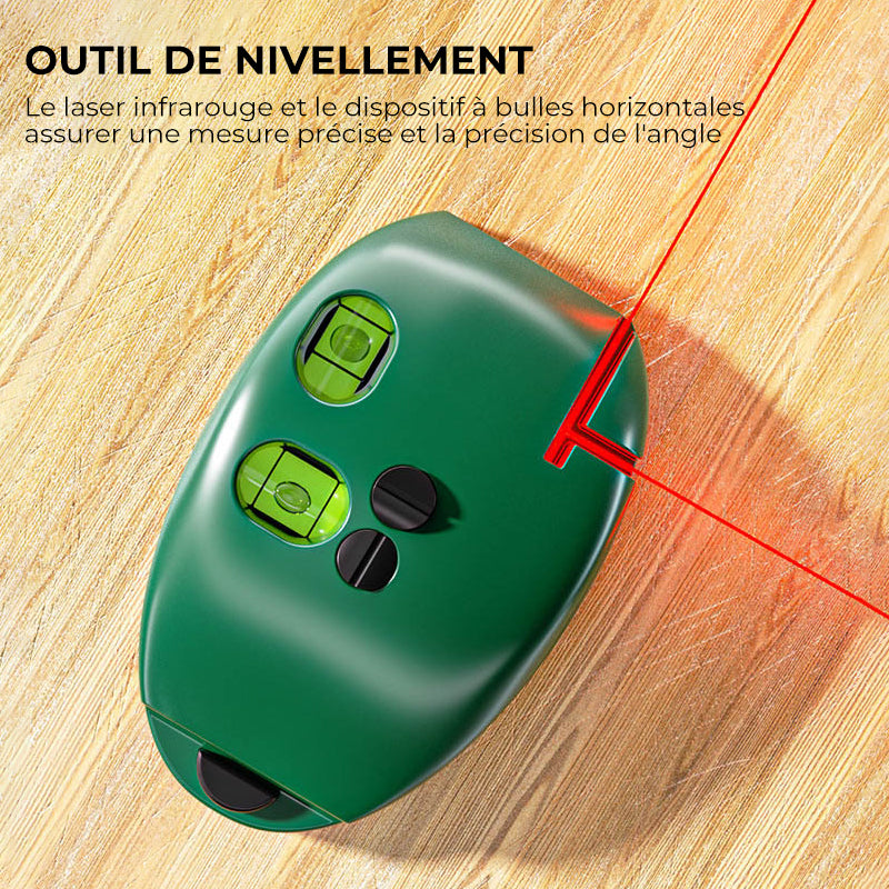 High-Precision Infrared Right Angle Level Tool