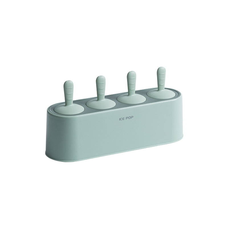 Silicone Ice Cream Popsicle Mold Set with Catch Tray