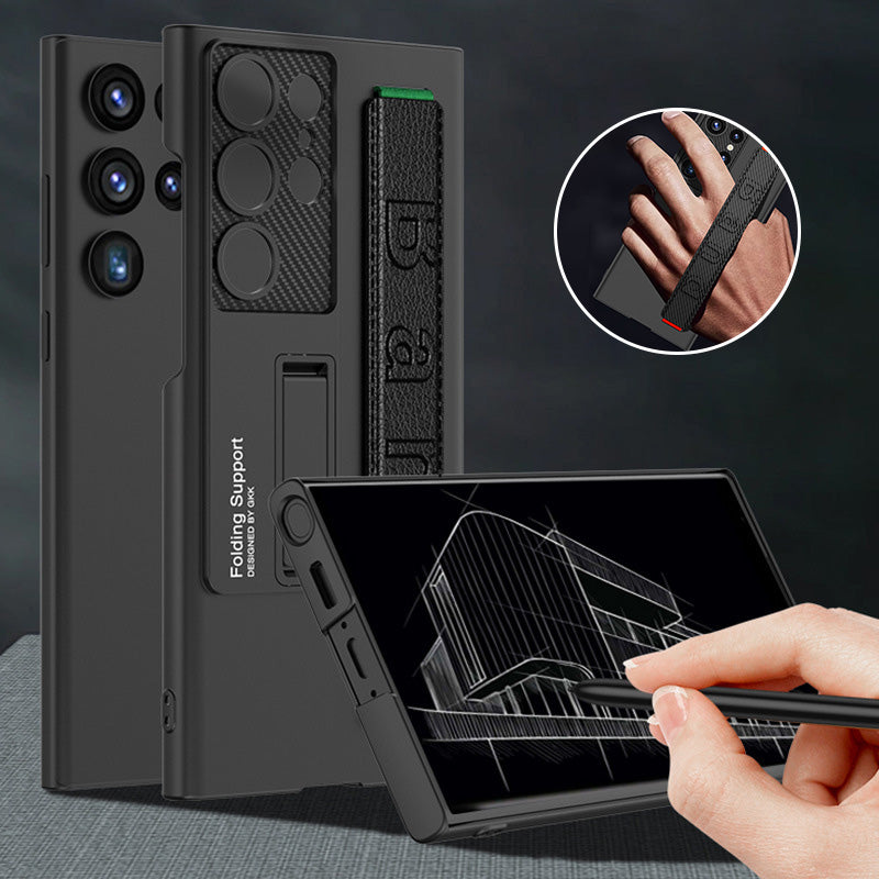 Magnetic Wrist Phone Case with Lanyard for Samsung