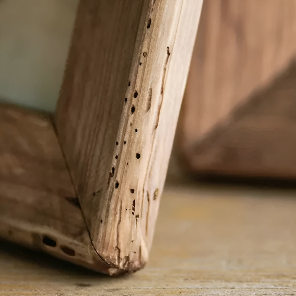 Rustic Solid Wood Picture Frames Set
