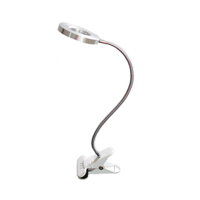 USB Metal Clip-On LED Desk Lamp