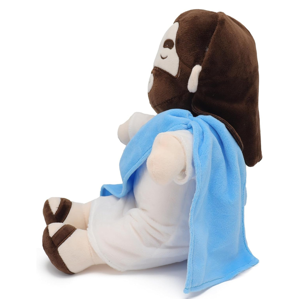 Breathing Jesus Plush Toy for Soothing Sleep Aid