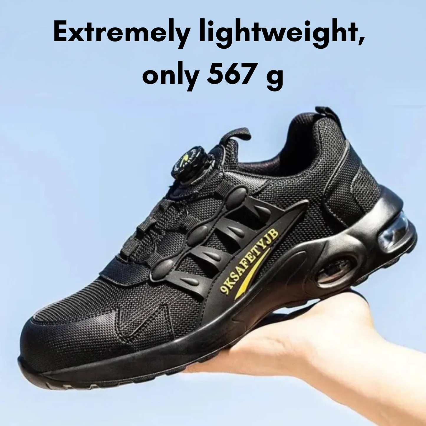 Orthopedic Safety Shoes with Non-Slip Sole and Maximum Comfort