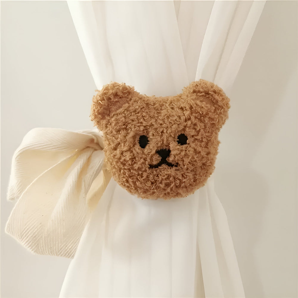 Teddy Bear Plush Curtain Strap