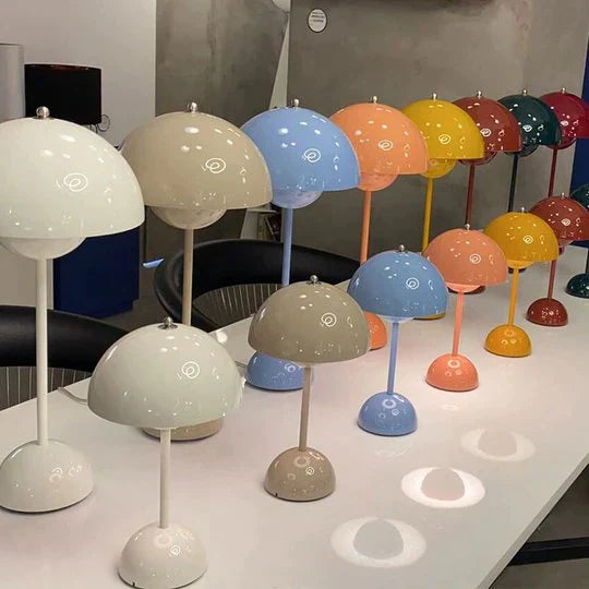 Portable Rechargeable Table Lamp with Color Options